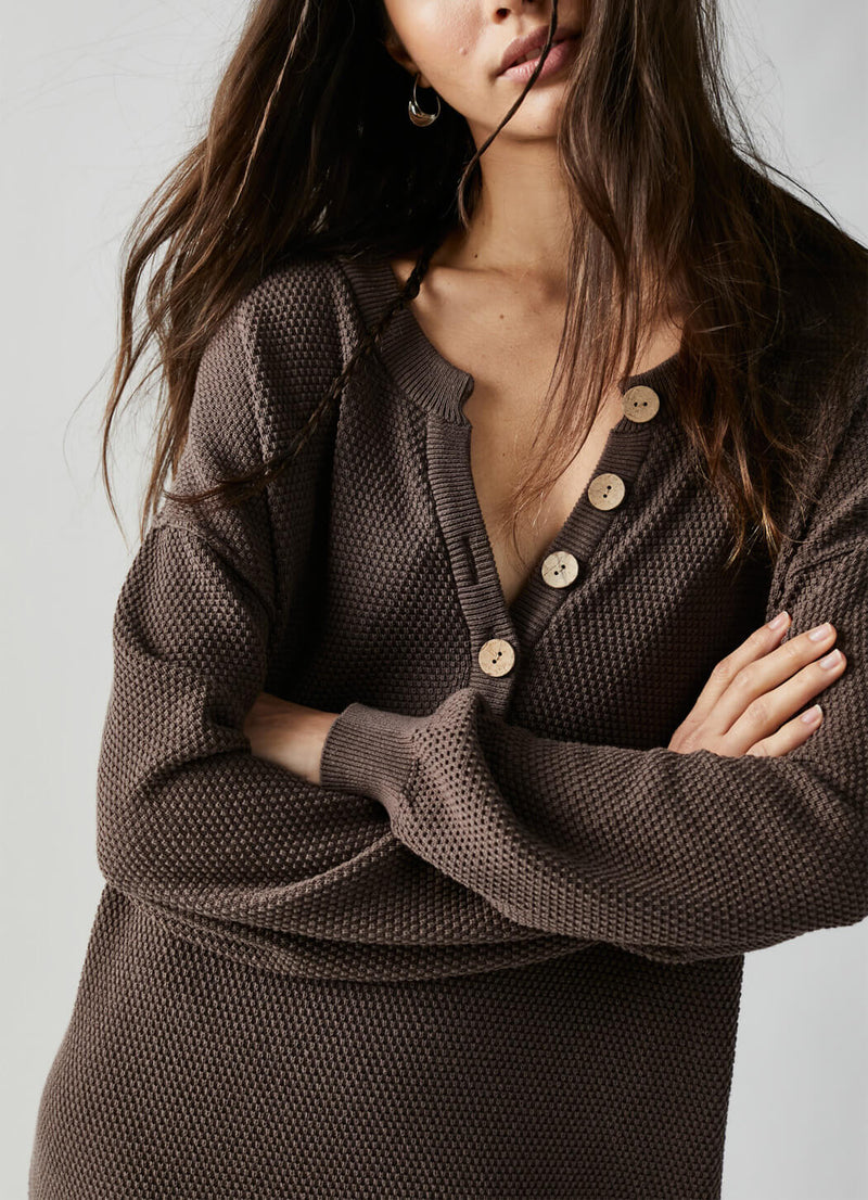 Free People Hailee Sweater Midi Dress