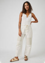 Free People Moxie Pull-On Barrel Jeans