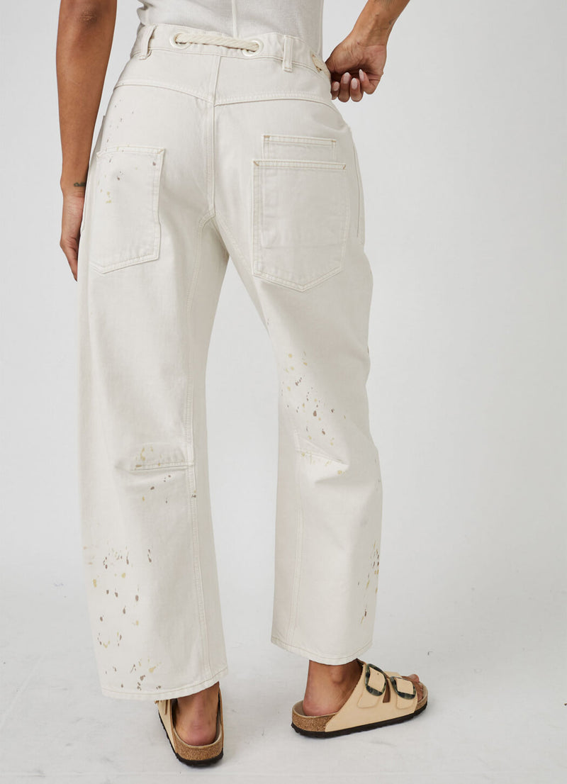 Free People Moxie Pull-On Barrel Jeans