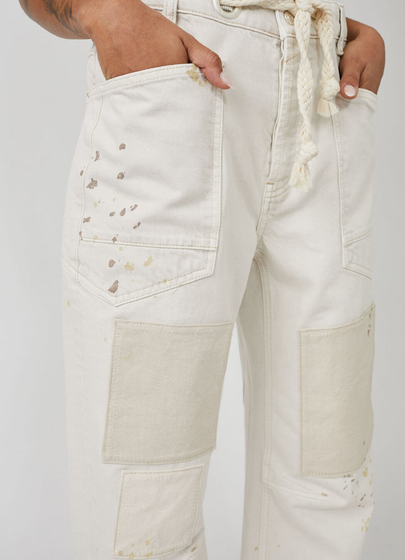 Free People Moxie Pull-On Barrel Jeans