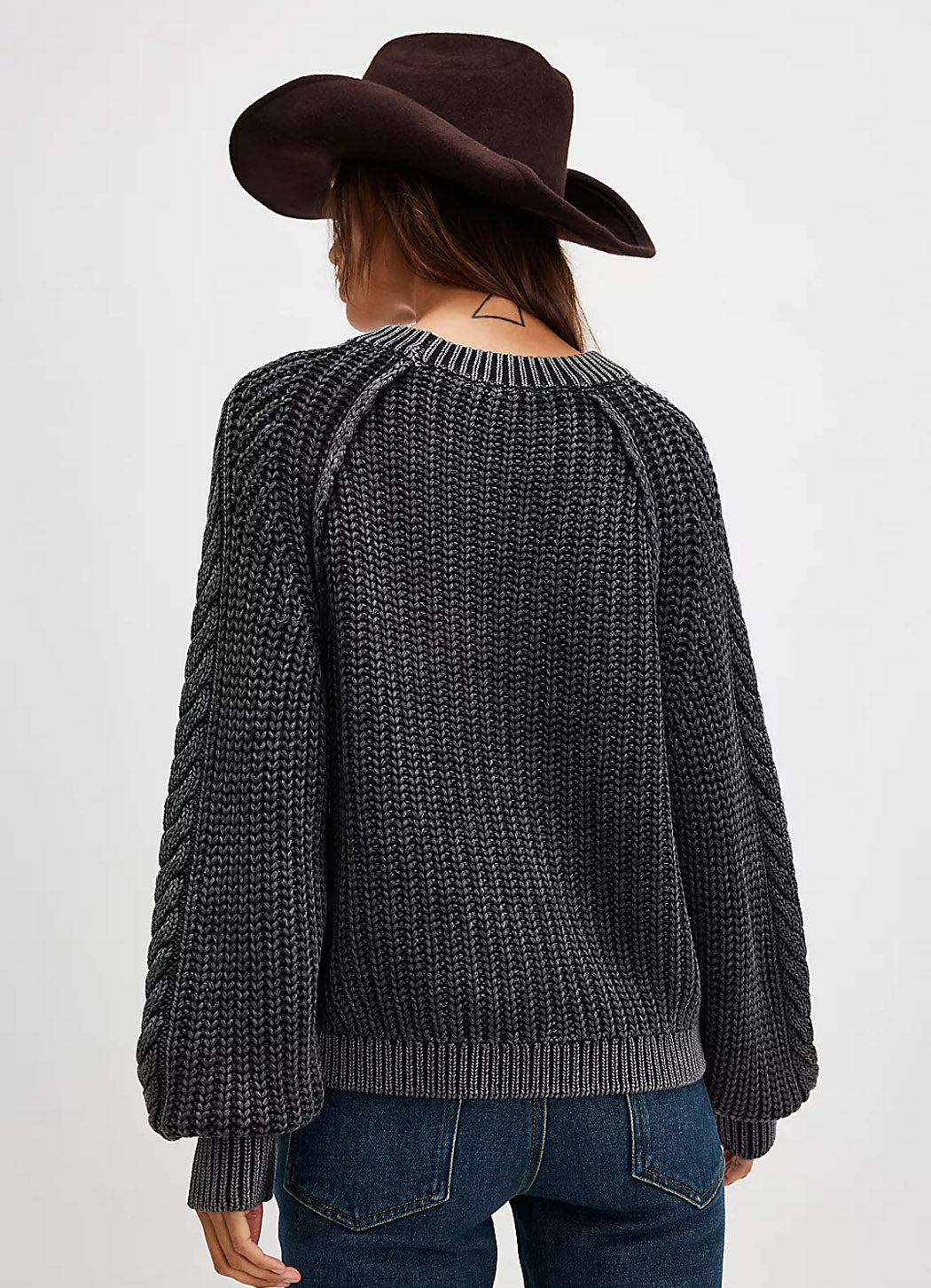 Free People Frankie Cable Sweater