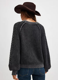 Free People Frankie Cable Sweater