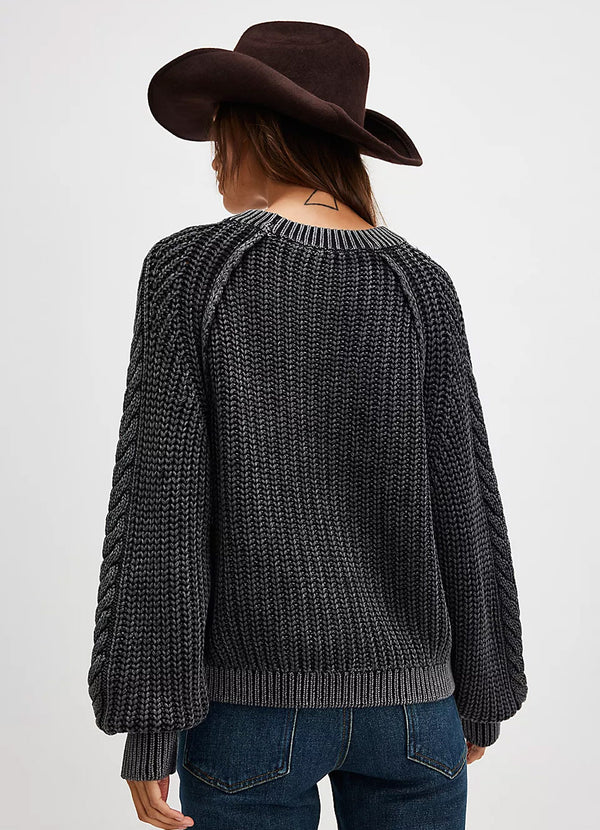Free People Frankie Cable Sweater