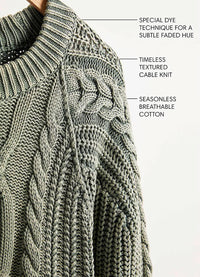 Free People Frankie Cable Sweater