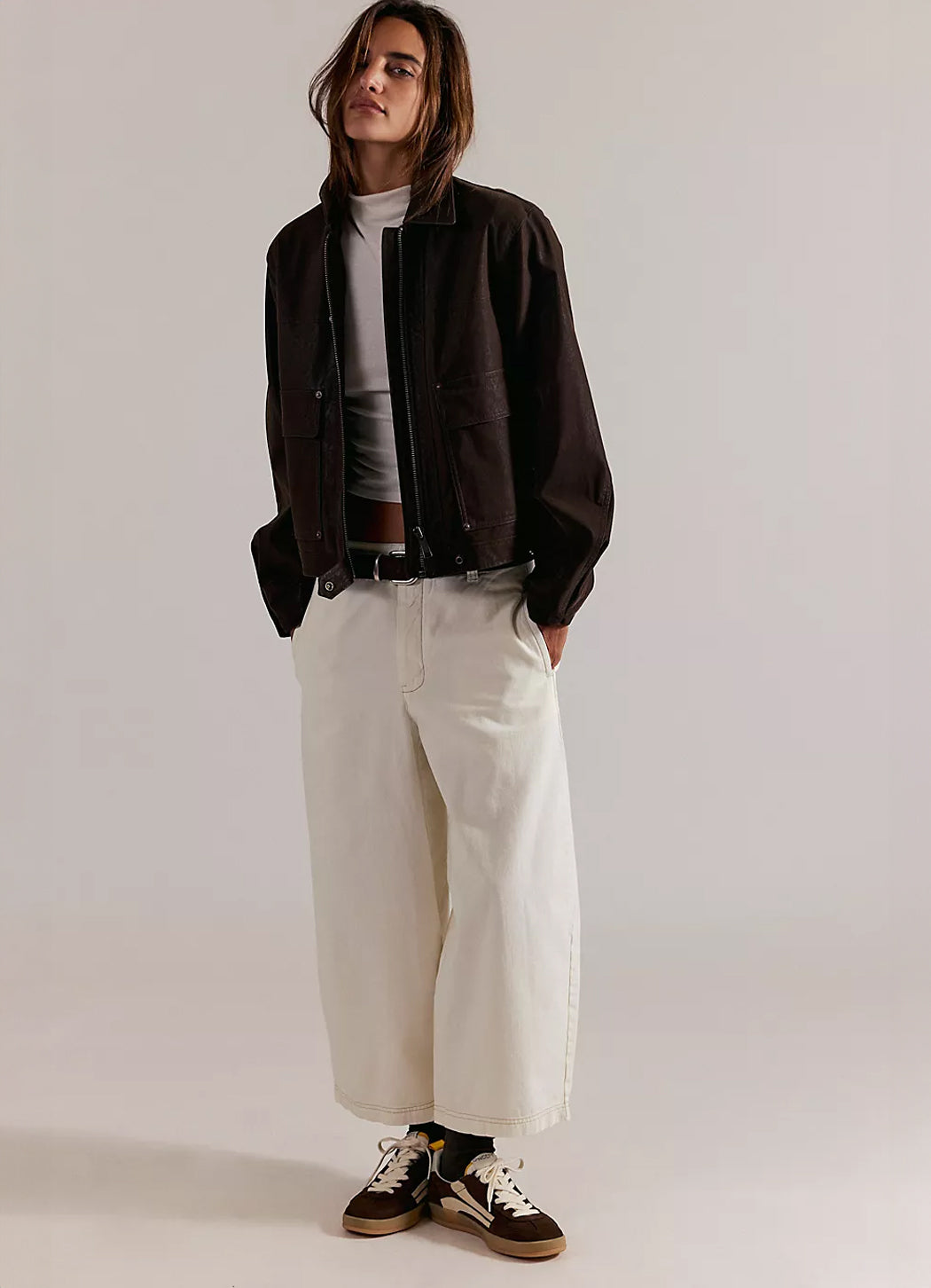 Free People Lay Down Chino Trousers
