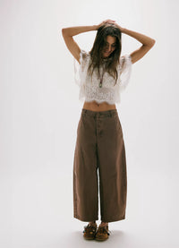 Free People Laydown Chino Trousers