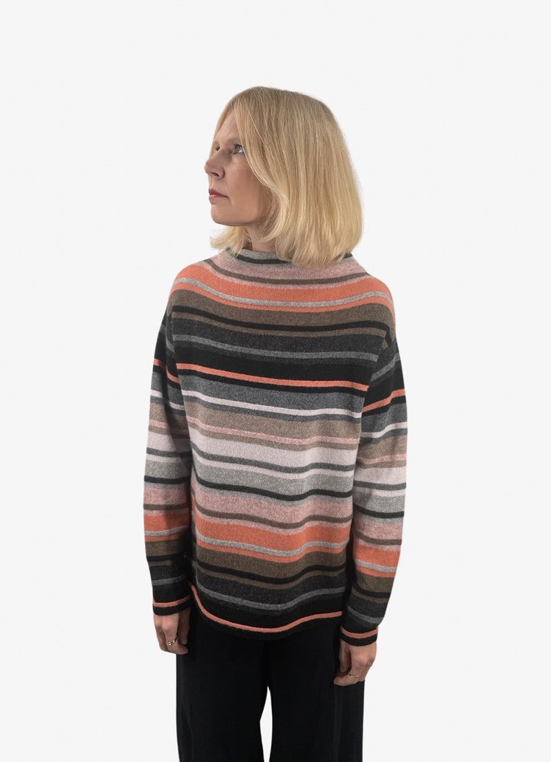 NOK Obsidian Funnel-Neck Sweater