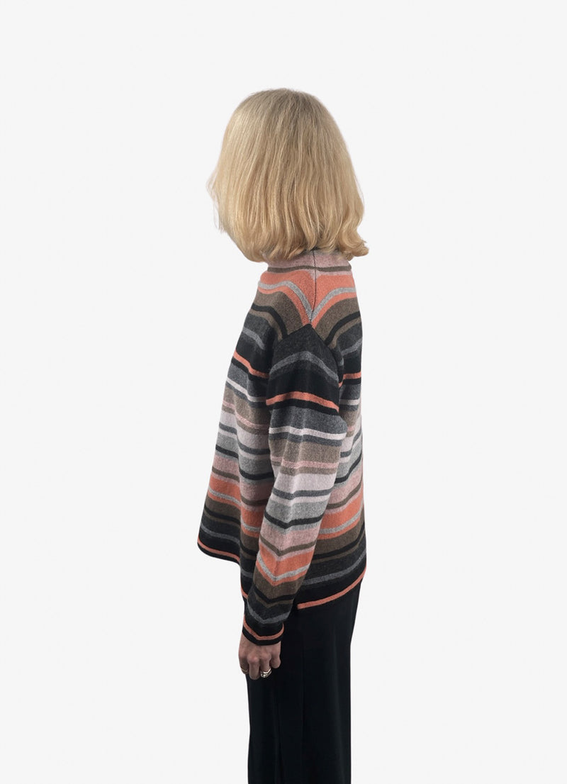 NOK Obsidian Funnel-Neck Sweater