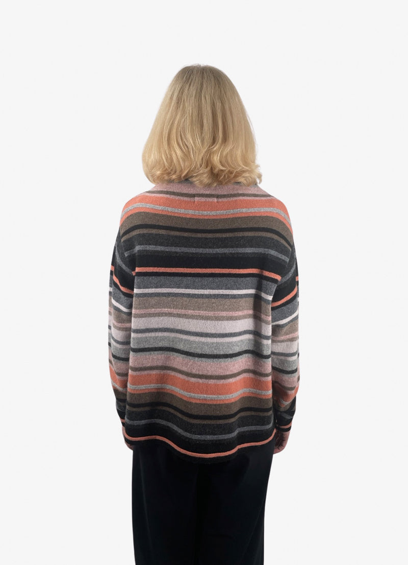 NOK Obsidian Funnel-Neck Sweater