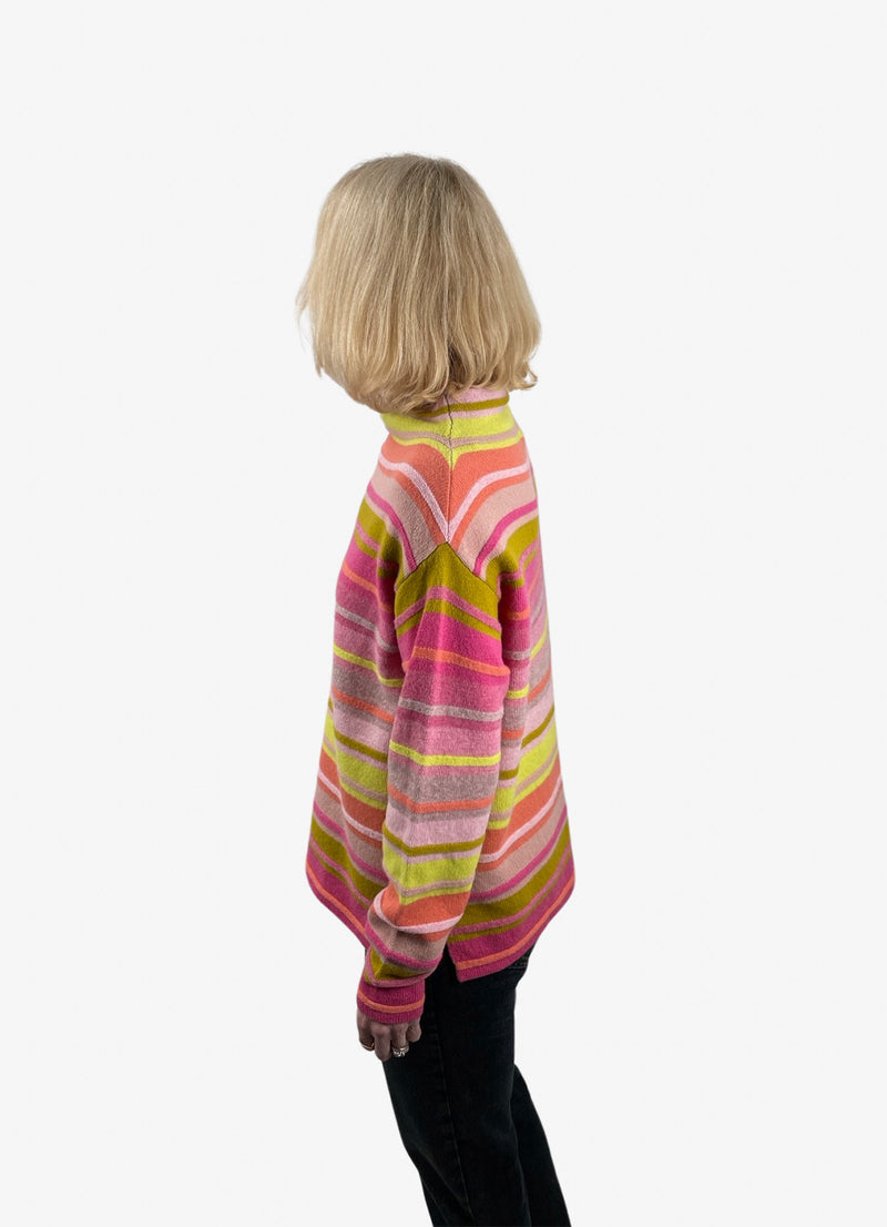 NOK Obsidian Funnel-Neck Sweater