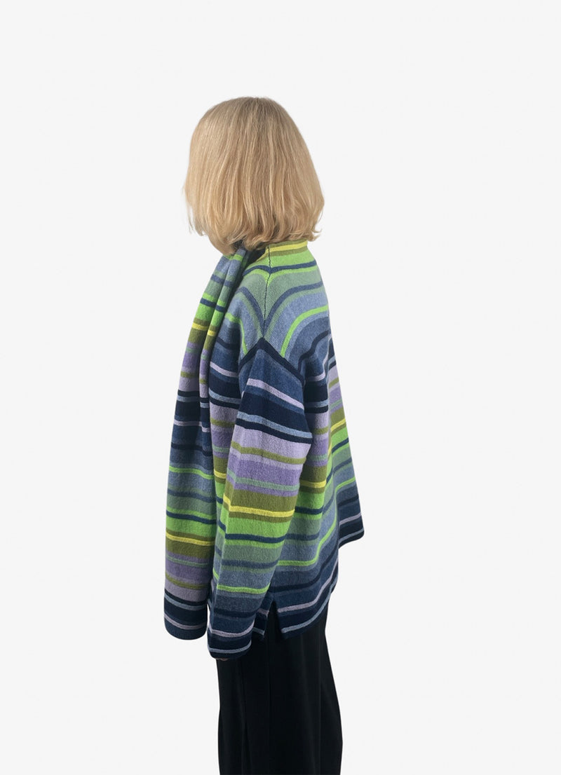 NOK Obsidian Funnel-Neck Sweater
