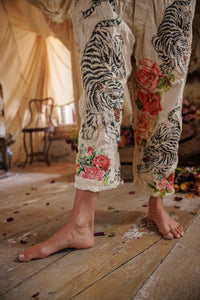 Magnolia Pearl Birch Floral Love Overalls