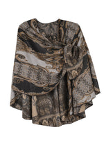 Rapti Fashion Reversible Cashmere Buckle Shawl