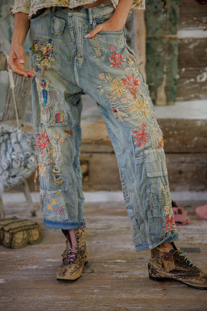 Magnolia Pearl Hummingbird Miner Denims