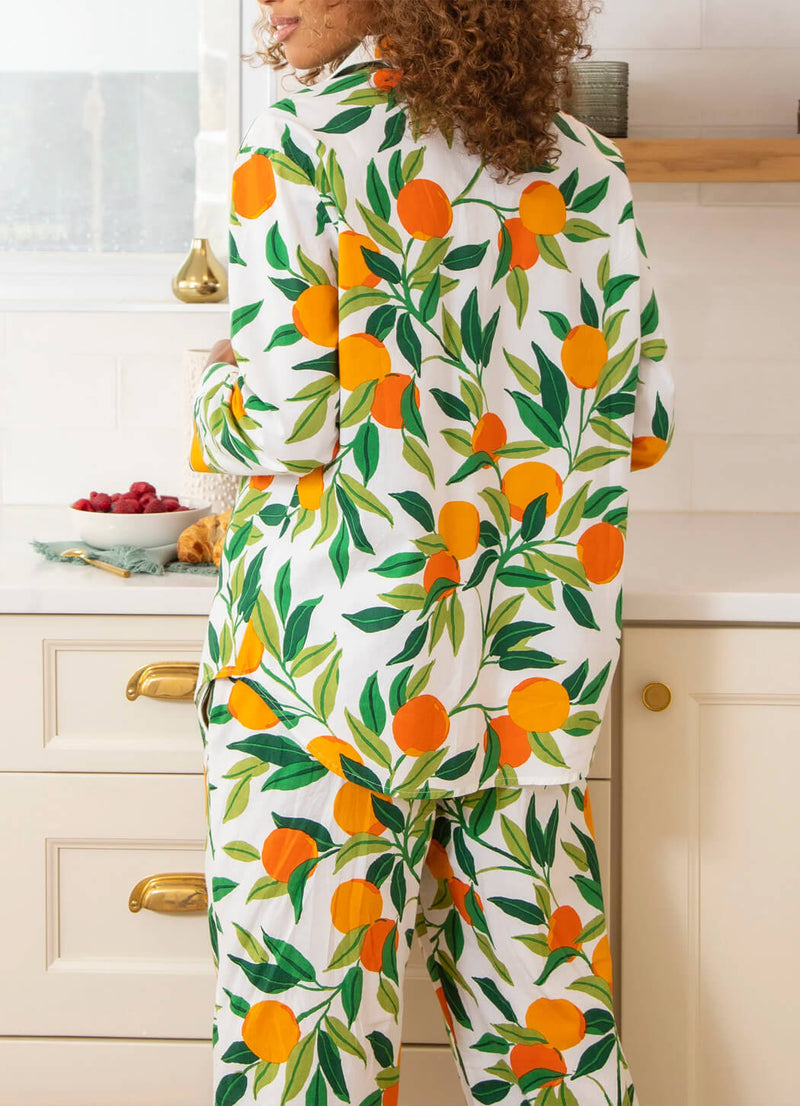 Printfresh Clementine Long Sleep Set