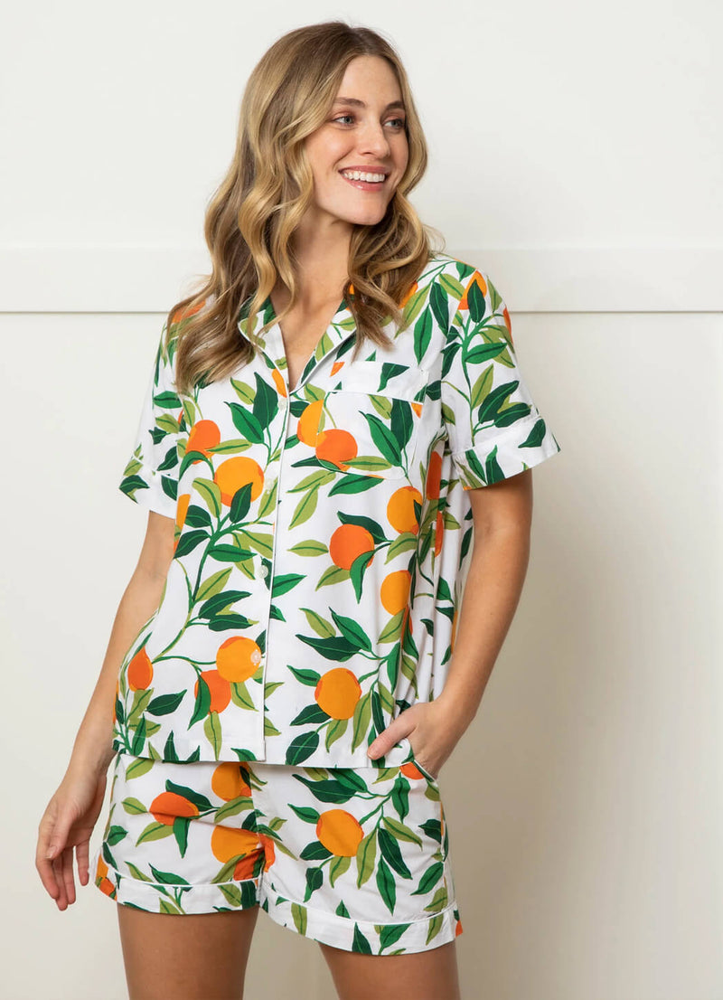 Printfresh Clementine Short Sleep Set