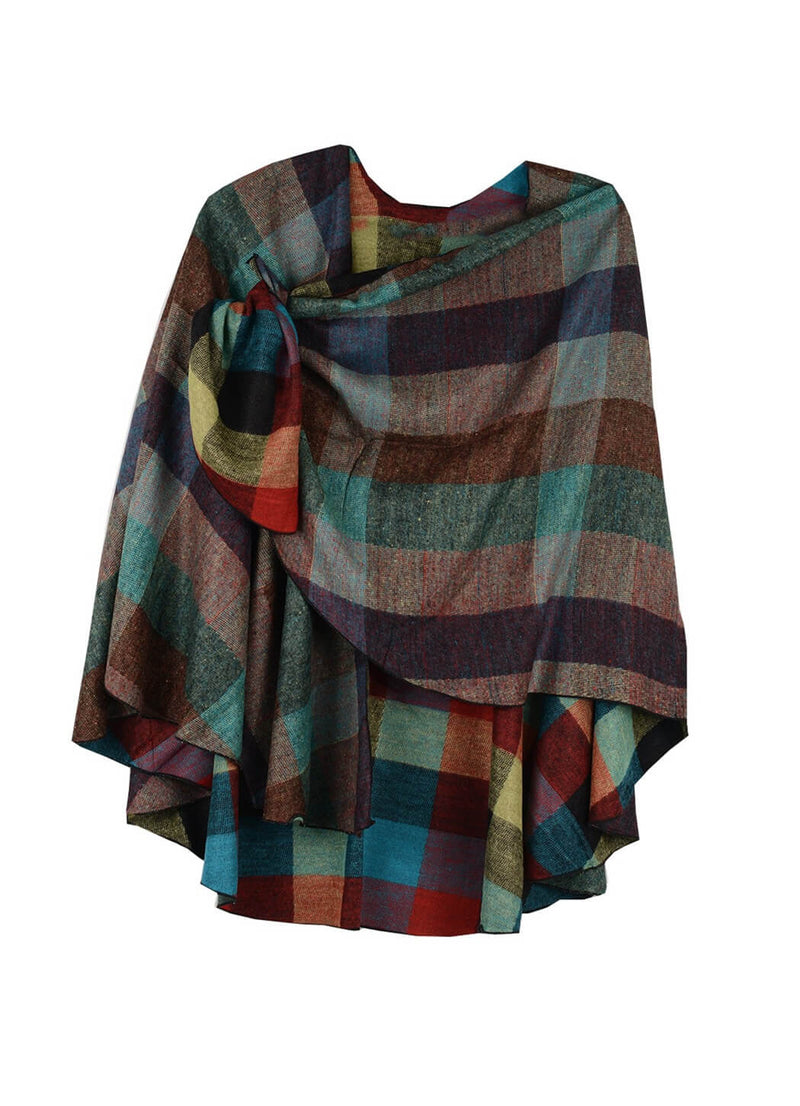 Rapti Fashion Reversible Cashmere Buckle Shawl