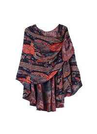 Rapti Fashion Reversible Cashmere Buckle Shawl