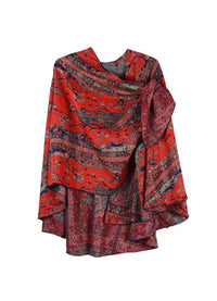 Rapti Fashion Reversible Cashmere Buckle Shawl