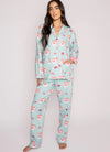 P.J. Salvage Flannel PJ Set