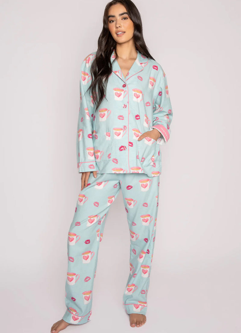 P.J. Salvage Flannel PJ Set