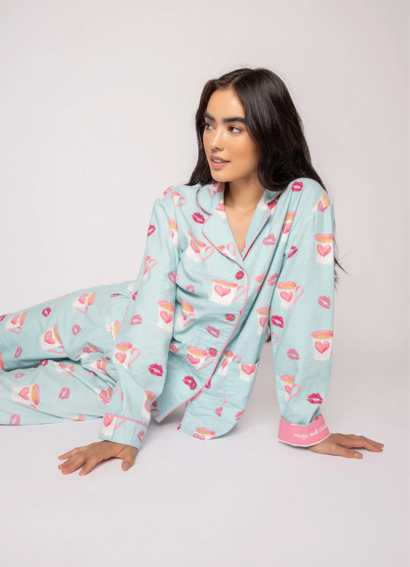 P.J. Salvage Flannel PJ Set