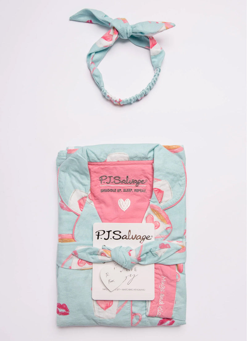 P.J. Salvage Flannel PJ Set