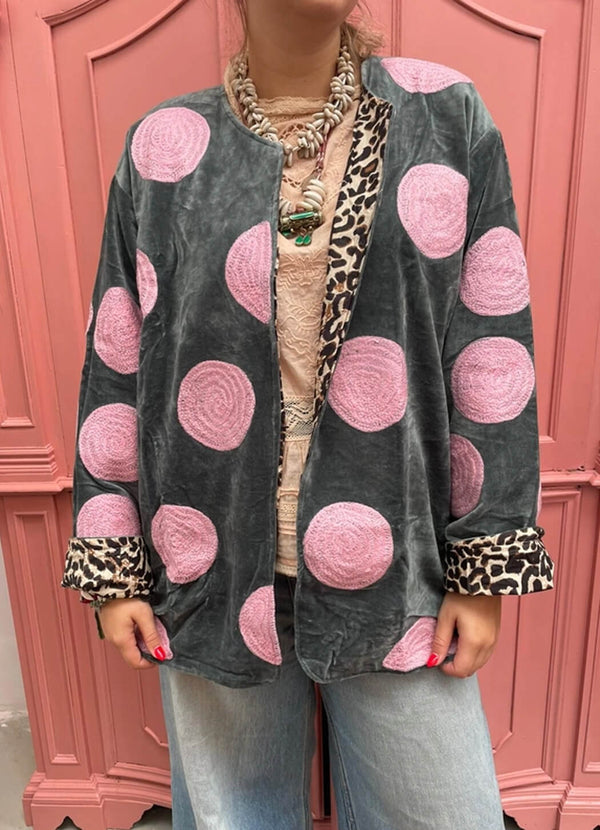 ToutVintage Rose Dot Jacket