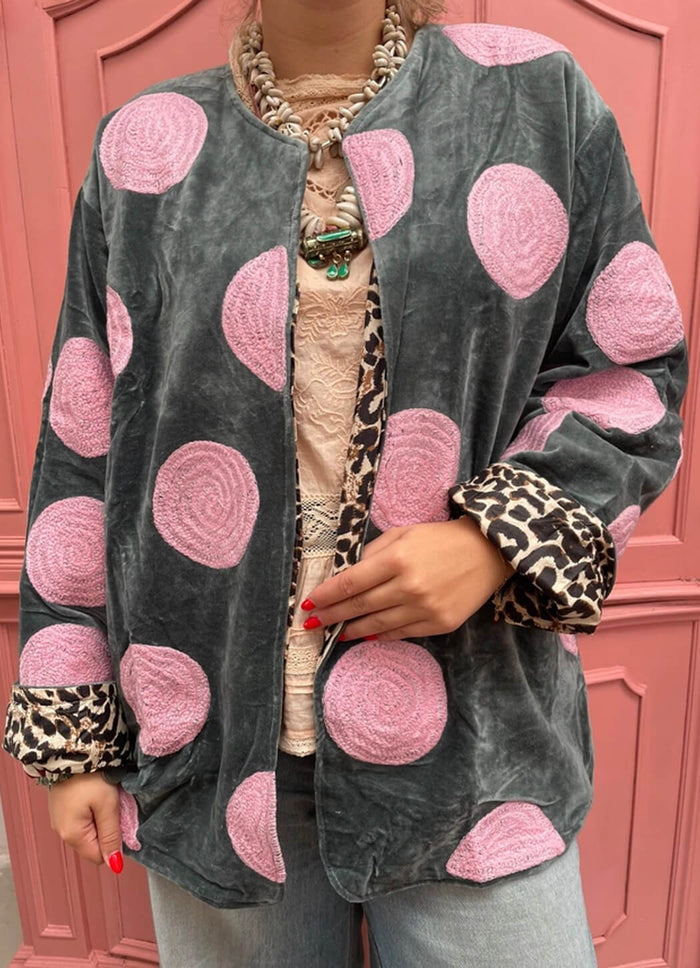ToutVintage Rose Dot Jacket