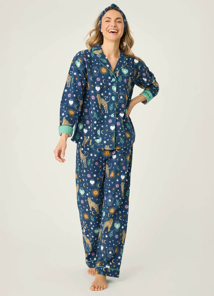 P.J. Salvage "Wild At Heart" - 3 Piece Flannel PJ Set