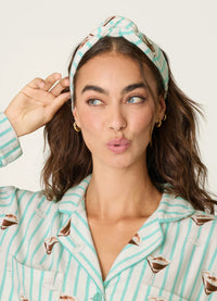 PJ Salvage 3-Piece Flannel PJ Set - Espresso