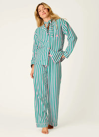 PJ Salvage 3-Piece Flannel PJ Set - Ski Bunny