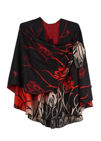 Rapti Fashion Reversible Cashmere Buckle Shawl