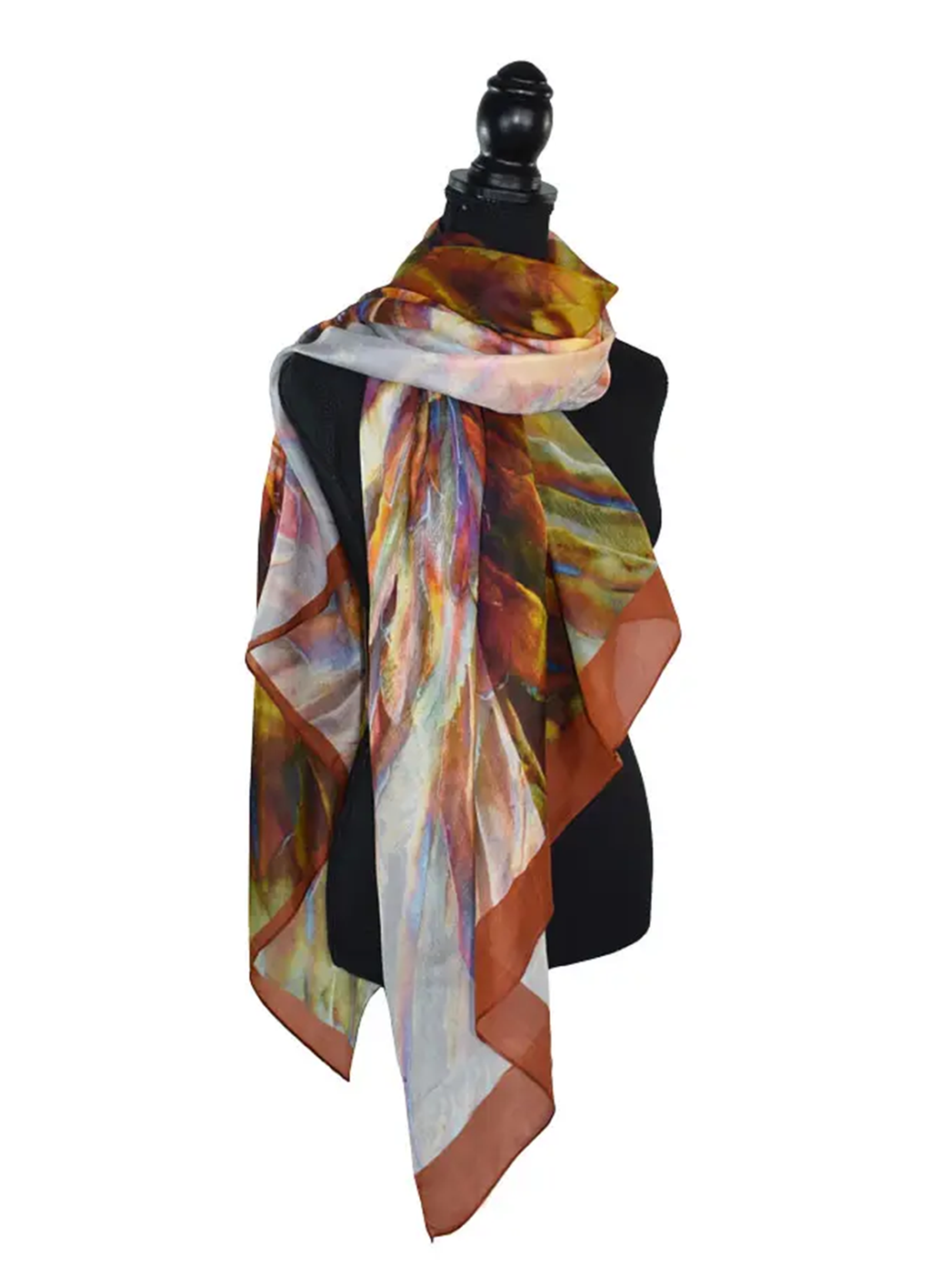 Dupatta Designs Falcon Oversized Silk Scarf – Details Direct