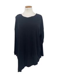 Krista Larson Solid T Shirt Long Sleeve