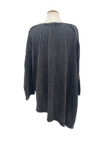 Krista Larson Solid T Shirt Long Sleeve