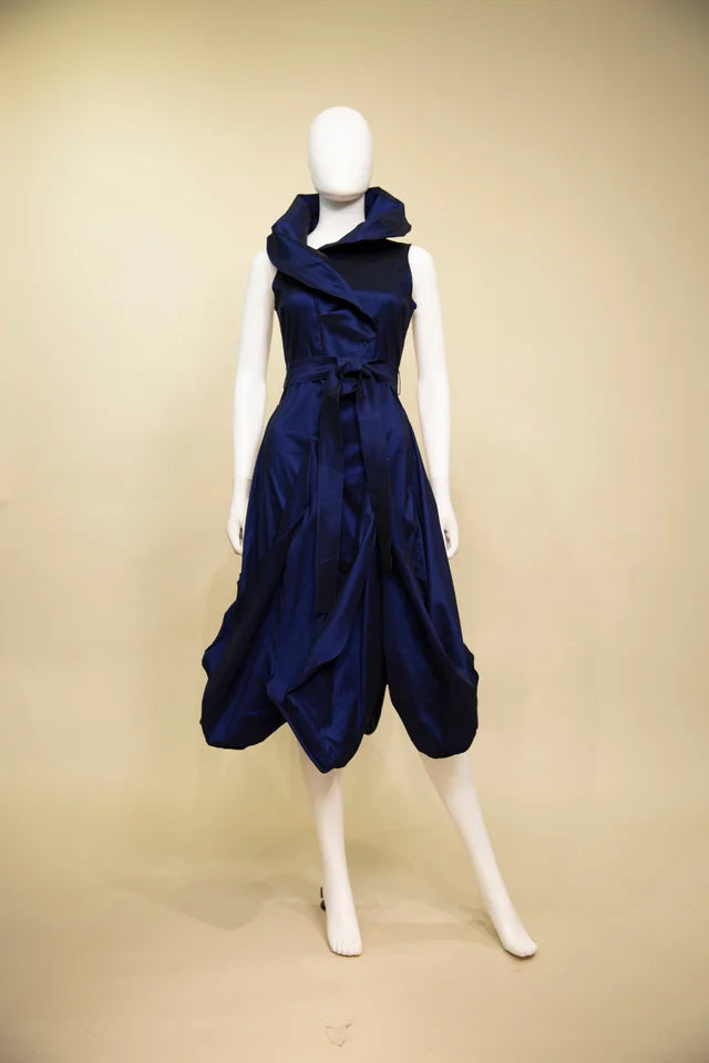 Samuel Dong Dupioni Bubble Dress