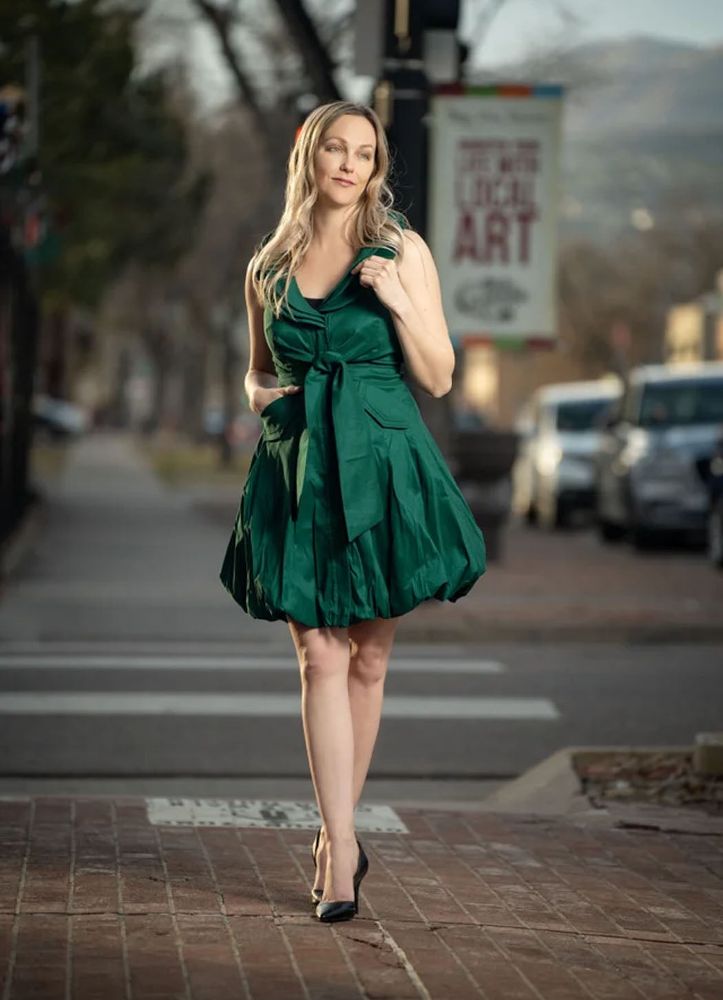 Samuel Dong Bubble Dress