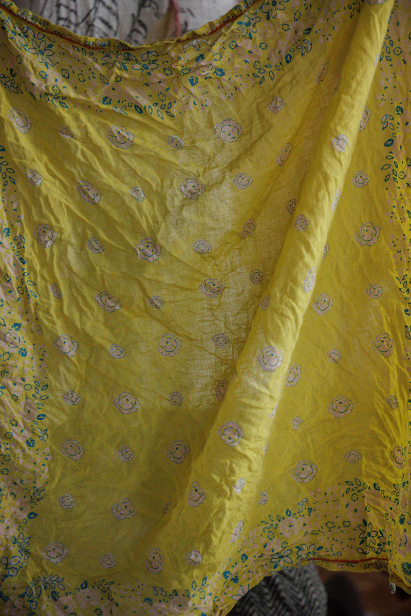 Magnolia Pearl MP Floral Tassel Scarf