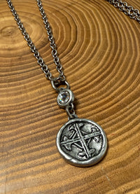 Belle Via Jewelry Serenity Prayer Necklace