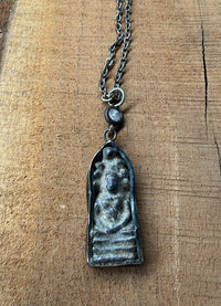 Belle Via Jewelry One-Of-A-Kind Tibetan Figure Necklace