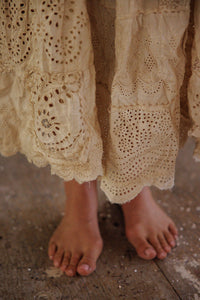 Magnolia Pearl Eyelet Patchwork Pissarro Skirt