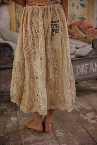 Magnolia Pearl Eyelet Patchwork Pissarro Skirt