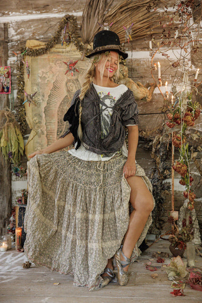 Magnolia Pearl Floral Chrystal Skirt – Details Direct