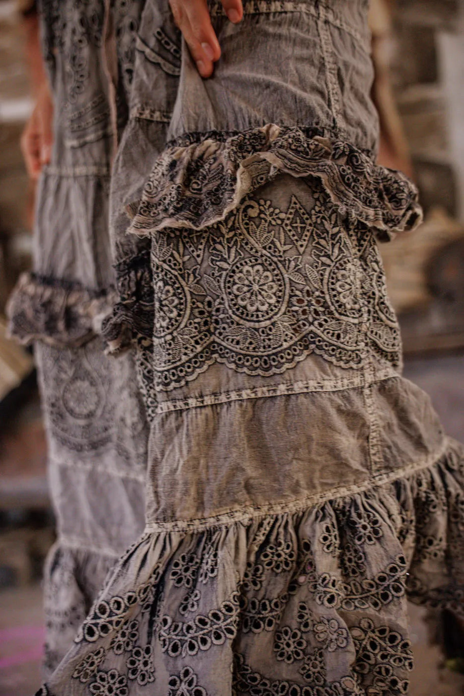 Magnolia Pearl Eyelet Pissarro Skirt