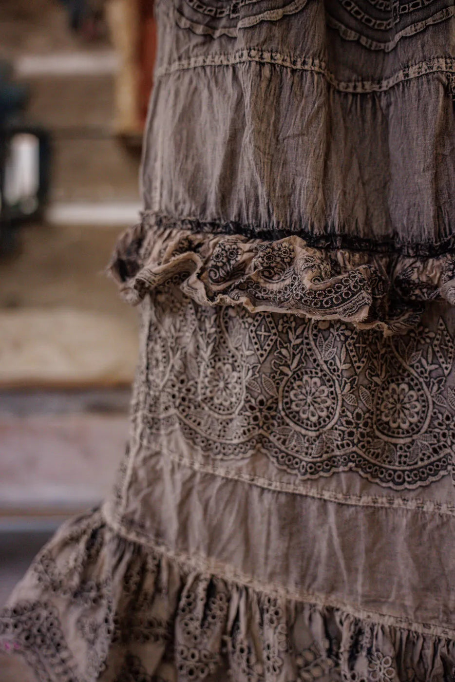 Magnolia Pearl Eyelet Pissarro Skirt