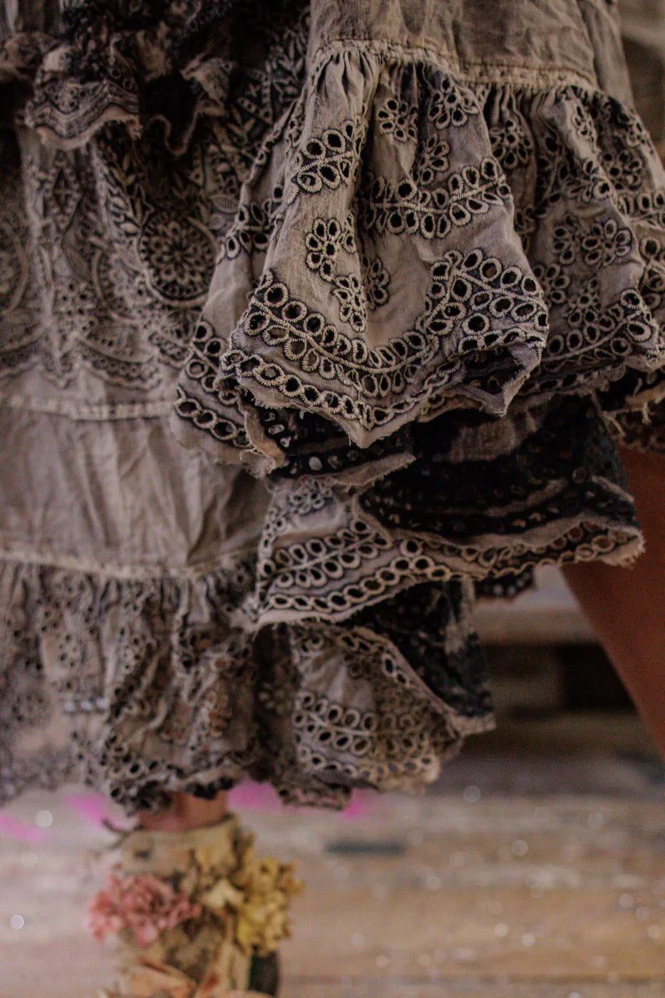 Magnolia Pearl Eyelet Pissarro Skirt