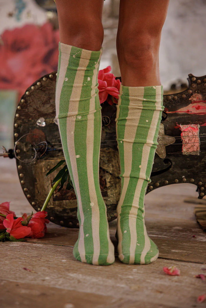 Magnolia Pearl Art Class OTK Socks