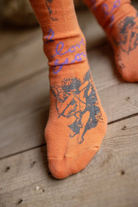 Magnolia Pearl I Love You OTK Socks