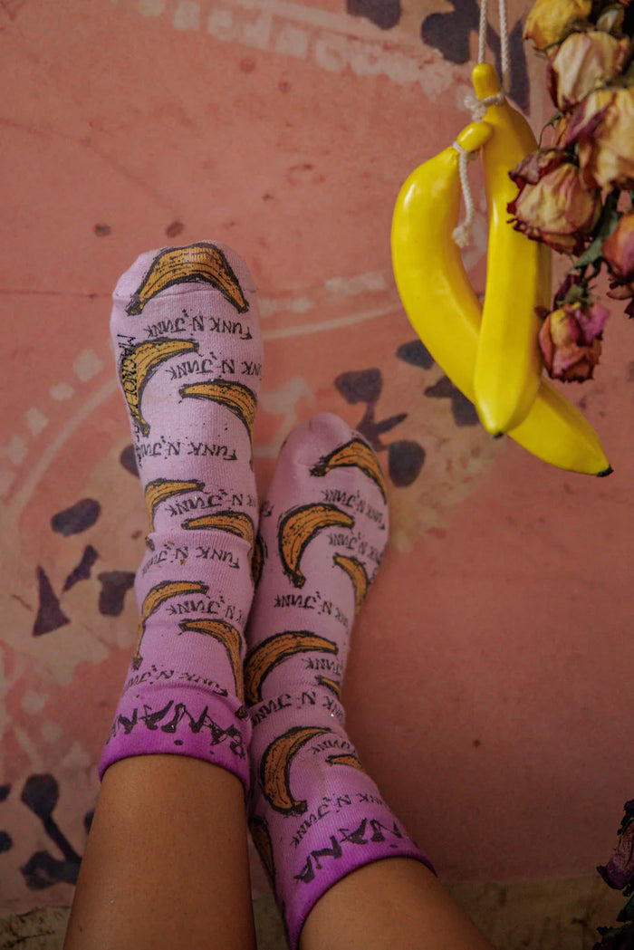 Magnolia Pearl Banana Funk N' Junk MP Socks